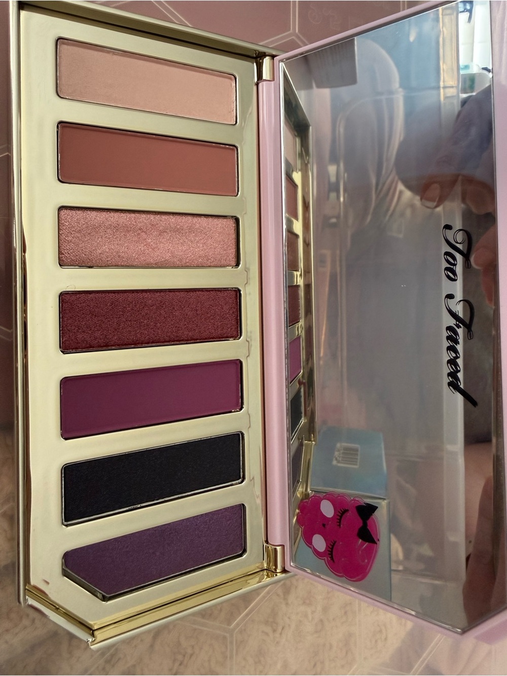 Too Faced Metallic Berry Sexy Eyeshadow Palette - Picture 3 of 5